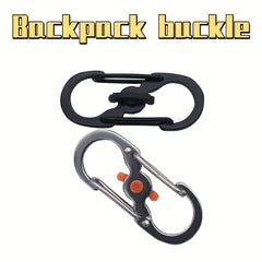 Stainless Steel 8 Figure S Buckle Lock Key Chain Anti-theft Clasp
