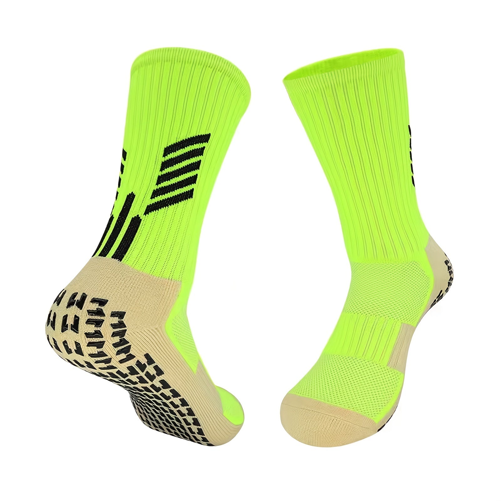 Youth Soccer Socks - Non Slip with Thick Towel Bottom - Size 4-7