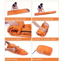 Ultralight Adult Sleeping Bag 1kg Portable for Hiking Camping Backpacking