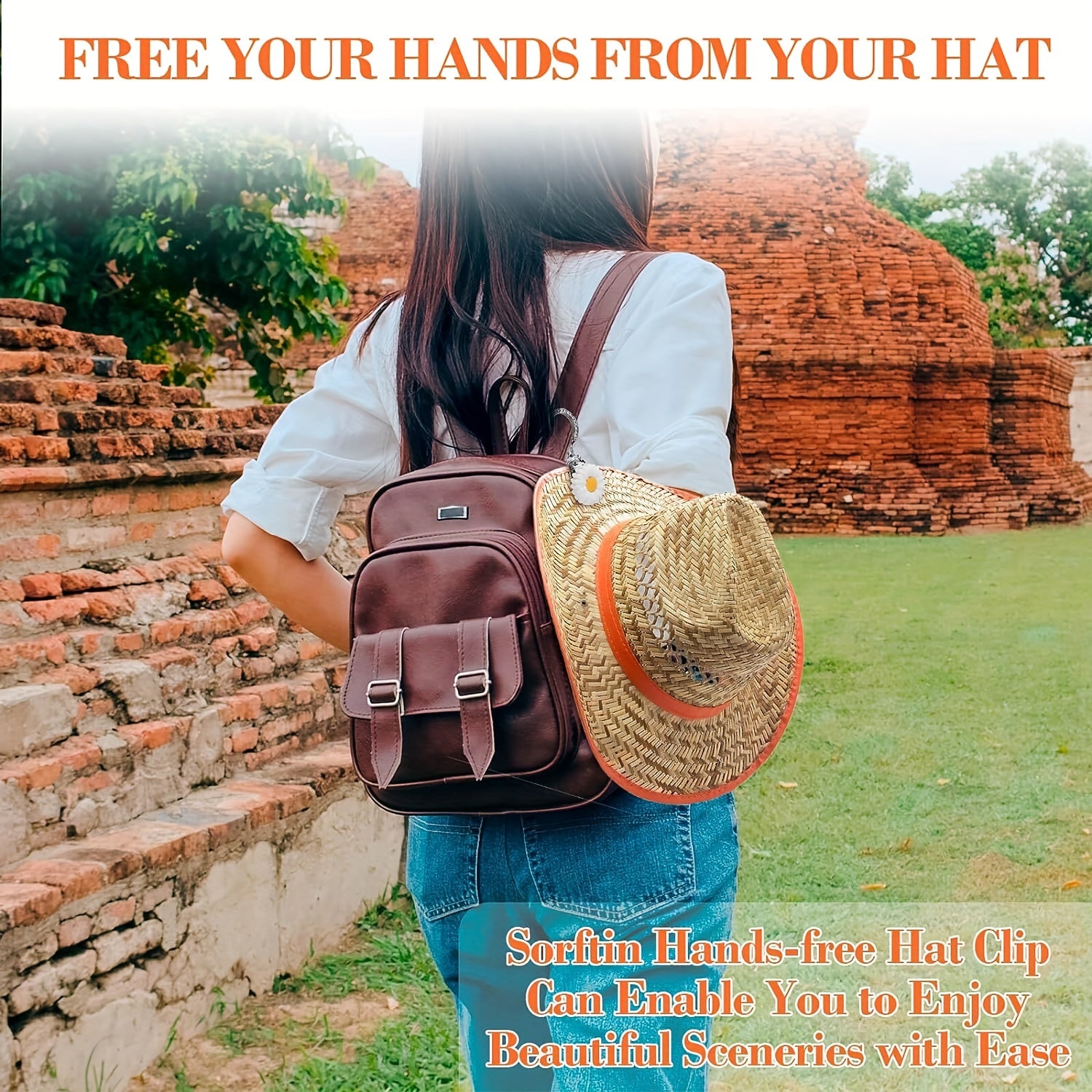 Hat Clip For Traveling Handbag Backpack Luggage