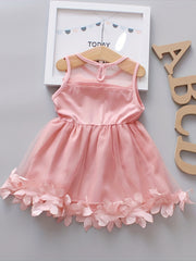 Flower Fairy Baby Girl's Party Dresses Mesh Princess Dress