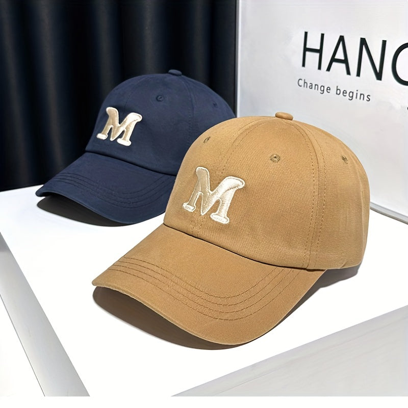 Men's Baseball Cap Large Size Peaked Cap All-match Summer Casual