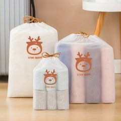 10PCS Travel Storage Bag Set Drawstring Dustproof Underwear Shoes Luggage