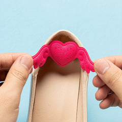 Summer Heart Shaped Non-Slip High Heels Half Size Pad