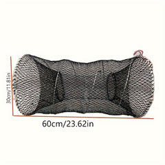 Foldable Spring Fishing Cage Automatic Opening Crab Net