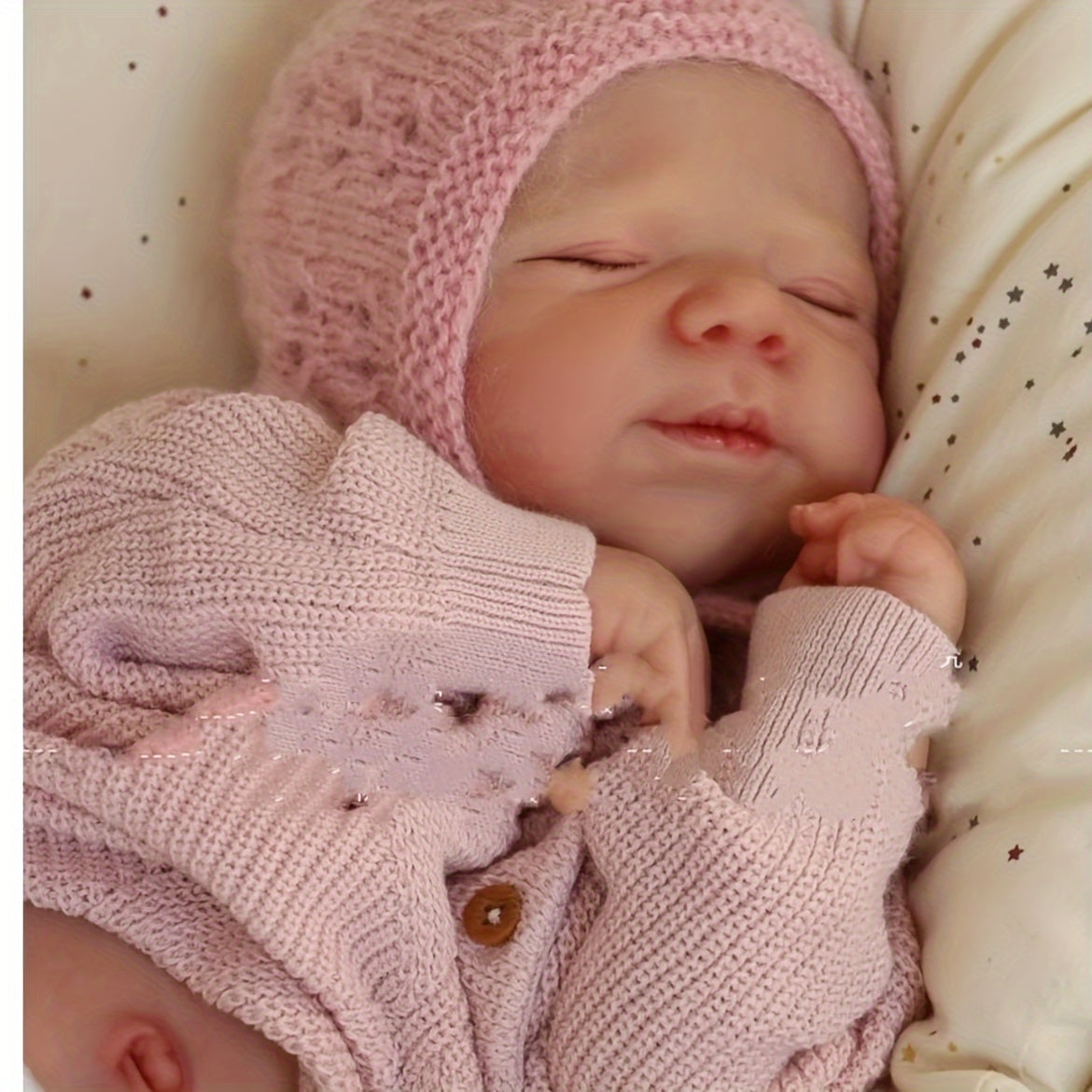 Pascale Reborn Baby Girl Doll Lifelike Realistic Washable