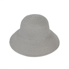 Wide Brim Bucket Hat Straw Sunscreen Fisherman Cap