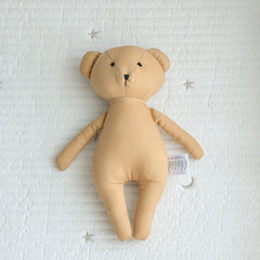 Gray & Striped Bunny Doll Soft Plush Rabbit Toy Adorable Baby Gift