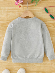 Girls Fun ''Saw It Like It Grandma'' Graphic Sweatshirt