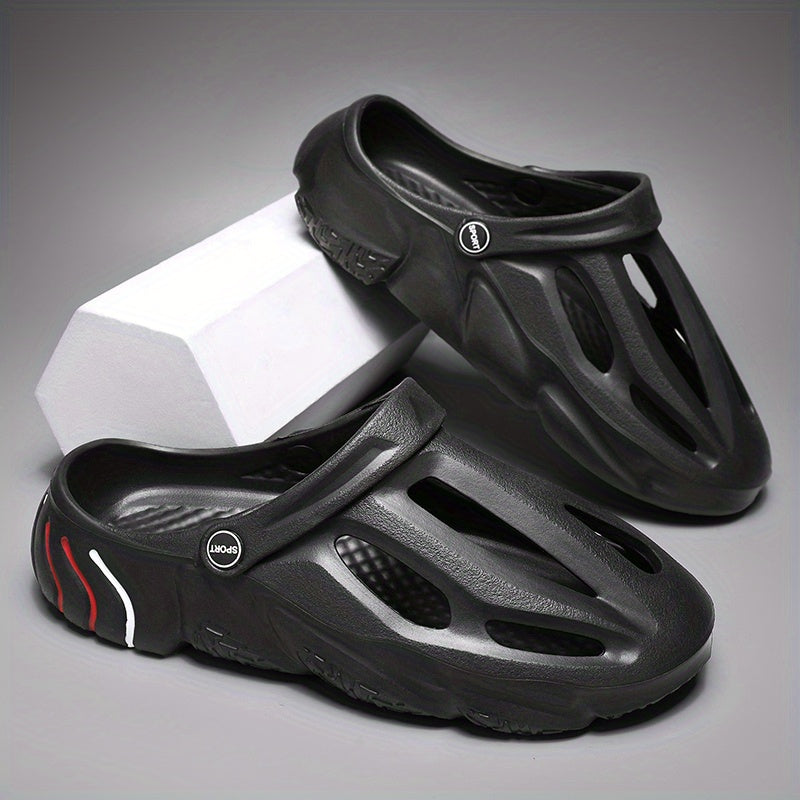 Men's Lightweight Slip On Platform Clogs Unisex Sandals