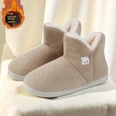 Women's Non Slip Snow Boots Medium Tube Shoes