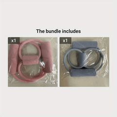 8 Shaped Resistance Tension Rope Yoga Pilates Stretching Chest Expander