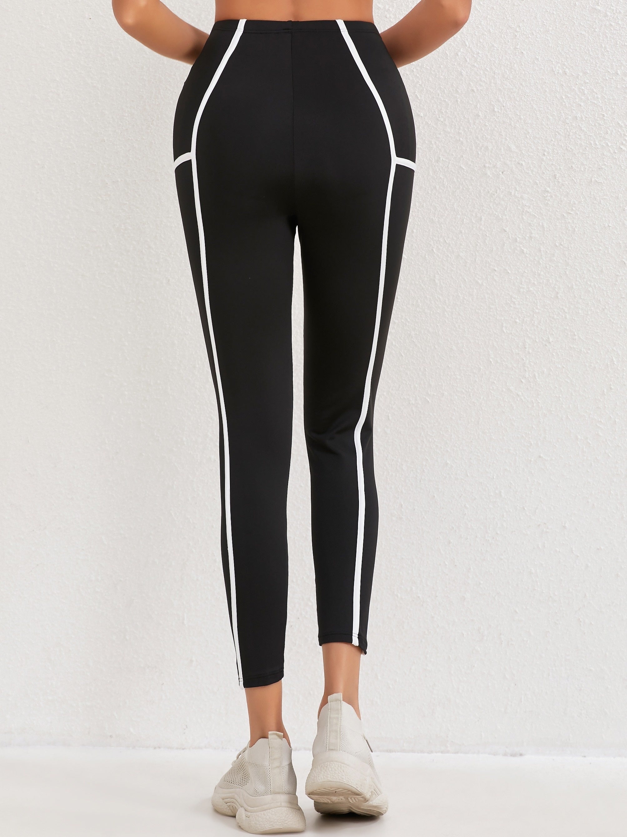 Stretch Yoga Pants High Waist Slim Fit Leggings