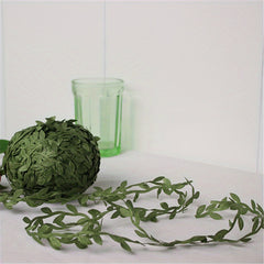 Artificial Vine Leaf Ribbon Decorative Wild Jungle Plants Green for Baby Shower