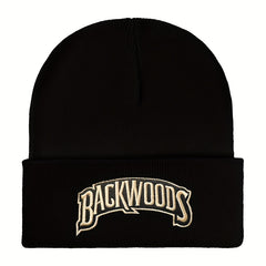 Hip Hop Letter Embroidery Beanie Unisex Solid Couple Skull Cap