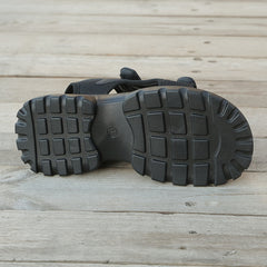 Women's Solid Heighten Sports Sandals Hook & Loop Fastener Slippers