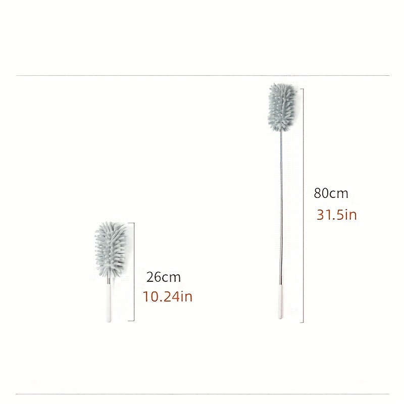 Retractable Feather Duster for Easy Cleaning - Washable & Reusable