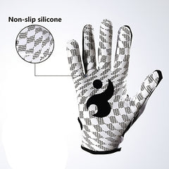 Pro Football Gloves Non Slip Breathable Protection For Receivers