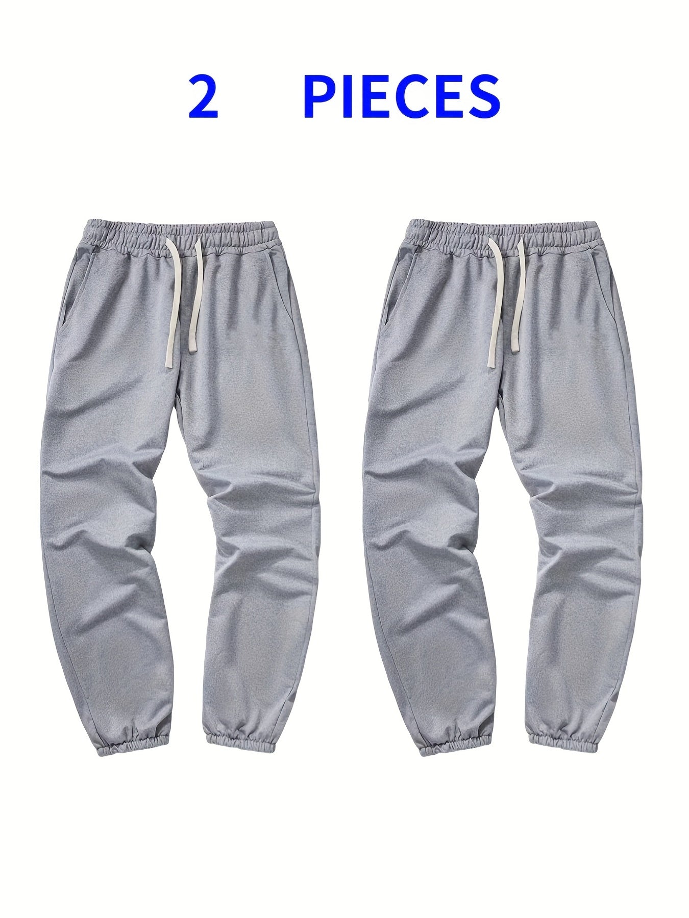 Men's Drawstring Casual Sweatpants for Running Gym