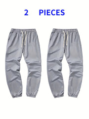 Men's Drawstring Casual Sweatpants for Running Gym