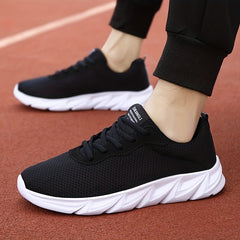 Men's Lace up Sneakers Athletic Shoes Running Shoes