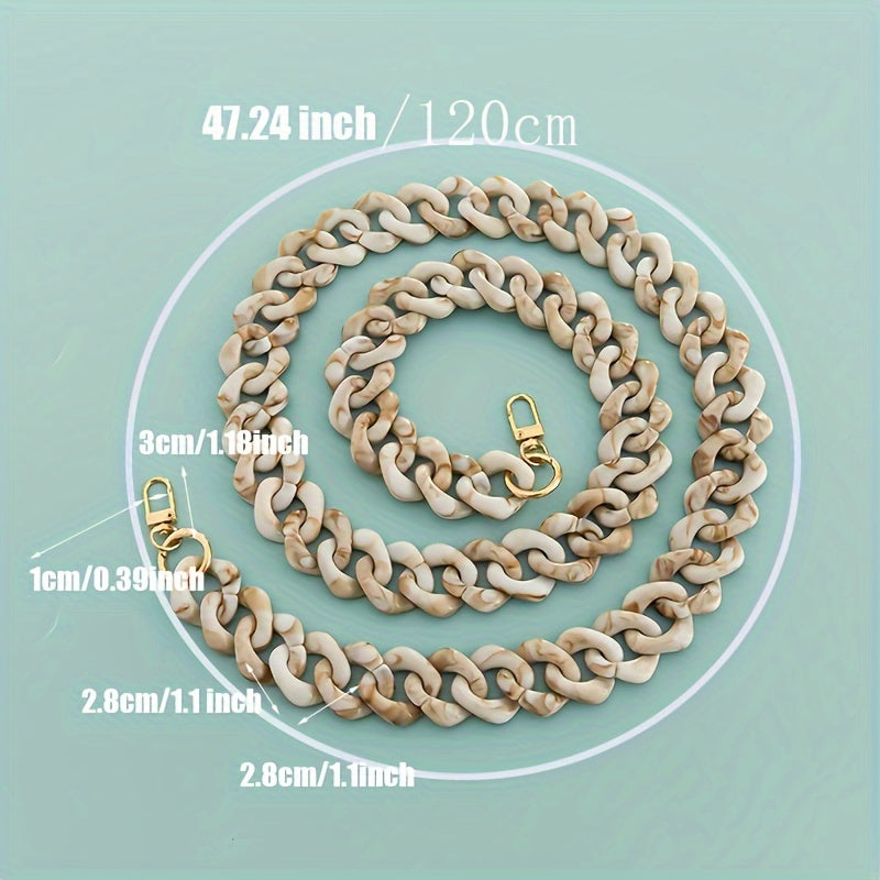Lady Crossbody Handbag Strap - Easy Matching Girls Purse Strap Chain