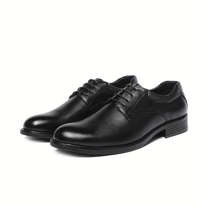 Men's British Style Derby Shoes Retro Wear resistant Non Slip Formal Shoes