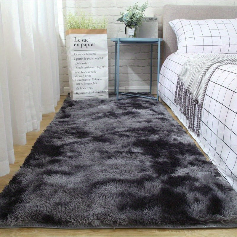 Fluffy Area Rug Soft Shaggy Carpet Non-slip Bottom