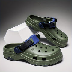 Men's Closed Toe Clog Sandals Soft Sole Walking Shoes