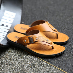 Men's Thong Sandals Casual Non Slip Flip flops Shoes Toe Post Slides