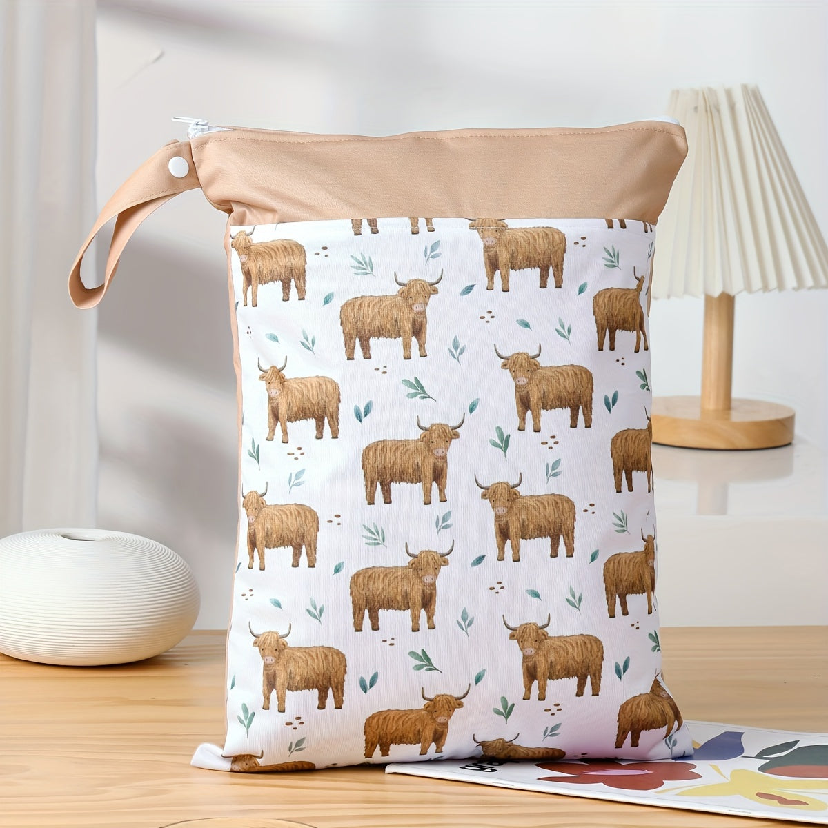 Large Capacity Diaper Bag Wet Dry Bag for Travel Swimsuits Gym Clothes