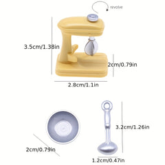 Mini Blender Set for Dollhouse Kitchen