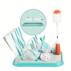 Baby Bottle Dryer with Drainer and Holder, Countertop Drying Rack