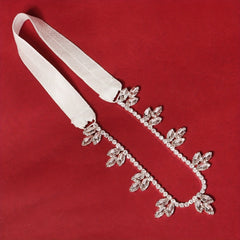 Bridal Garter Bling Thigh Chain Gemstone Cluster Leg Chain Stretchy Thigh Belt