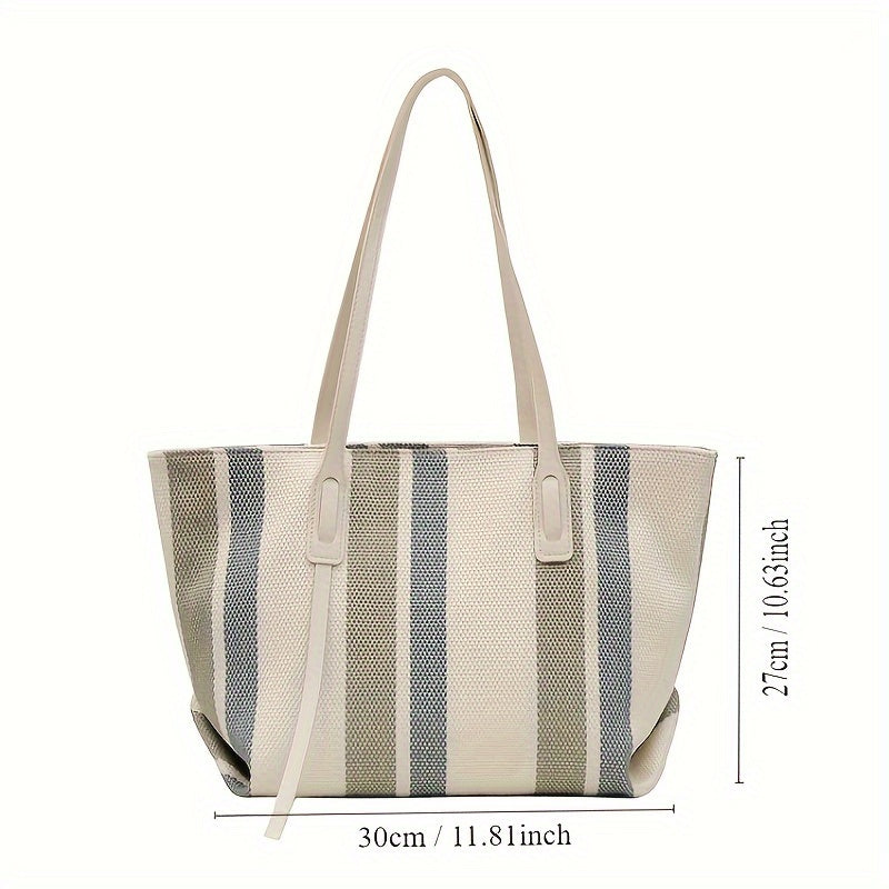 Women's Large Capacity Shoulder Bag - Casual Tote Bag for Outdoor Travel