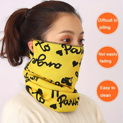 Winter Warm Cashmere Neck Cover Outdoor Riding Mask