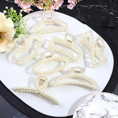 Large Pearl Hair Claw Clips Hair Clips Hair Accessories