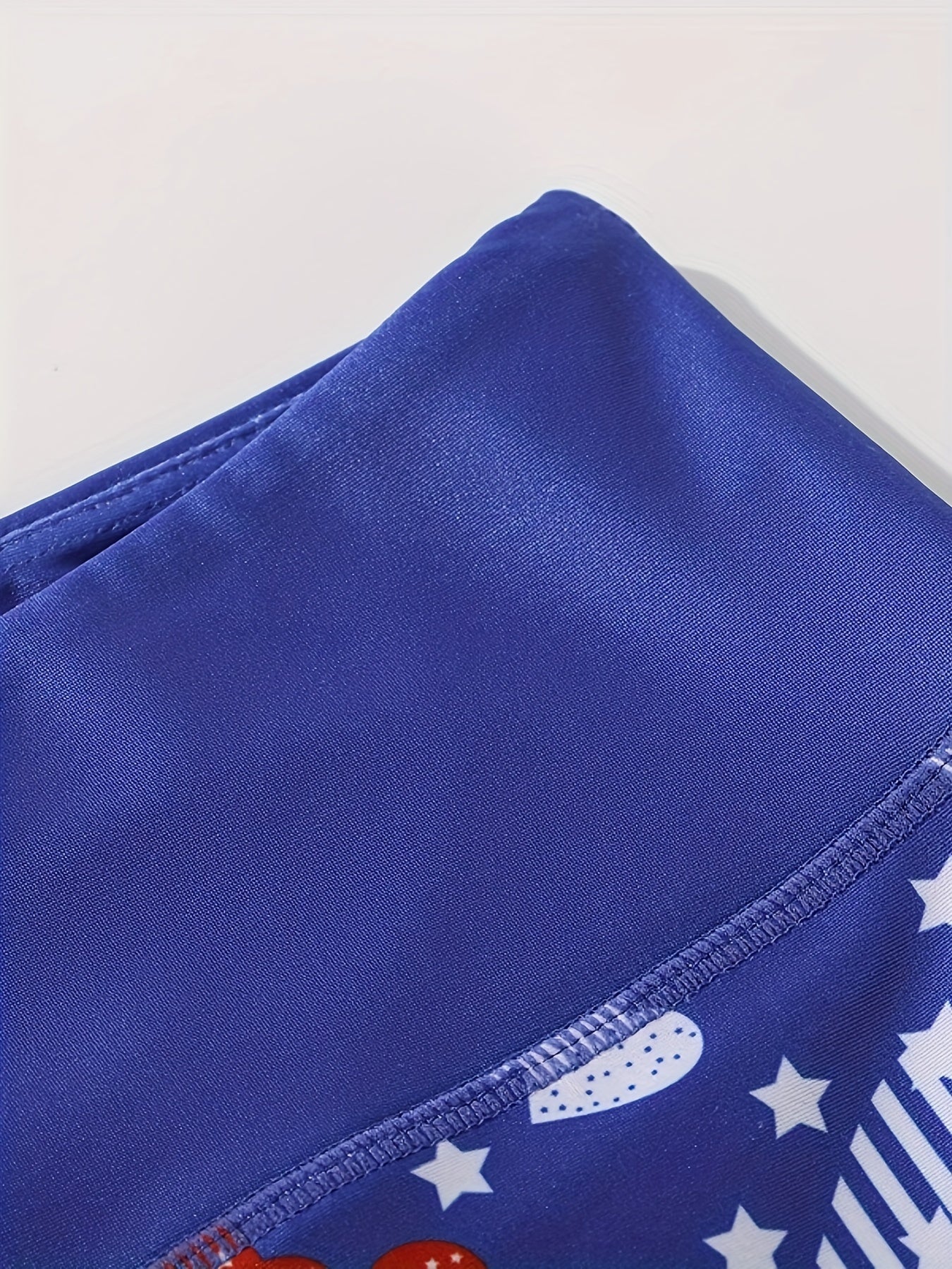 Star & Heart Print Yoga Leggings High Waist Athletic Sports Tight Pants