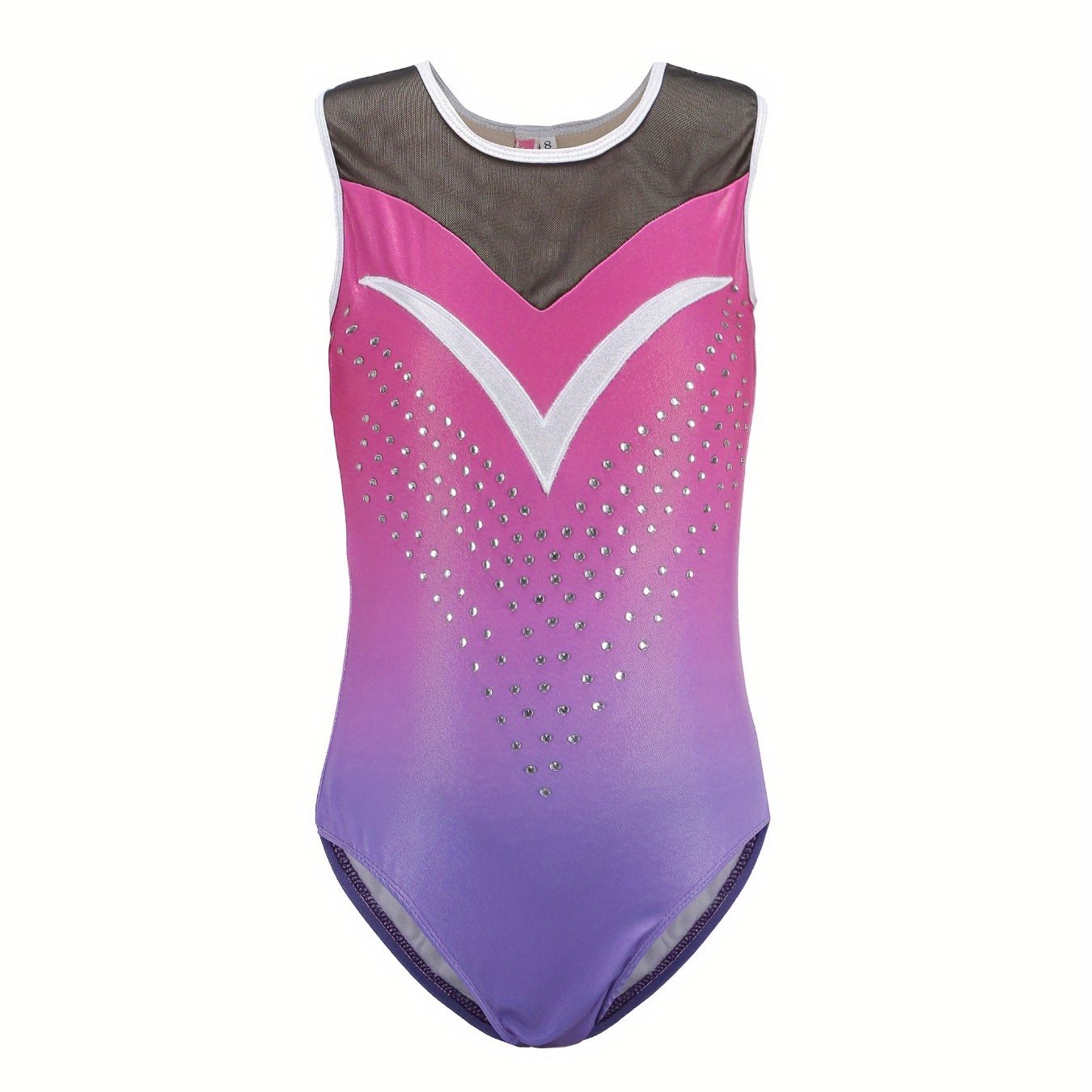 Toddler Girls Sleeveless Ballet Leotard Splicing Dance Suit
