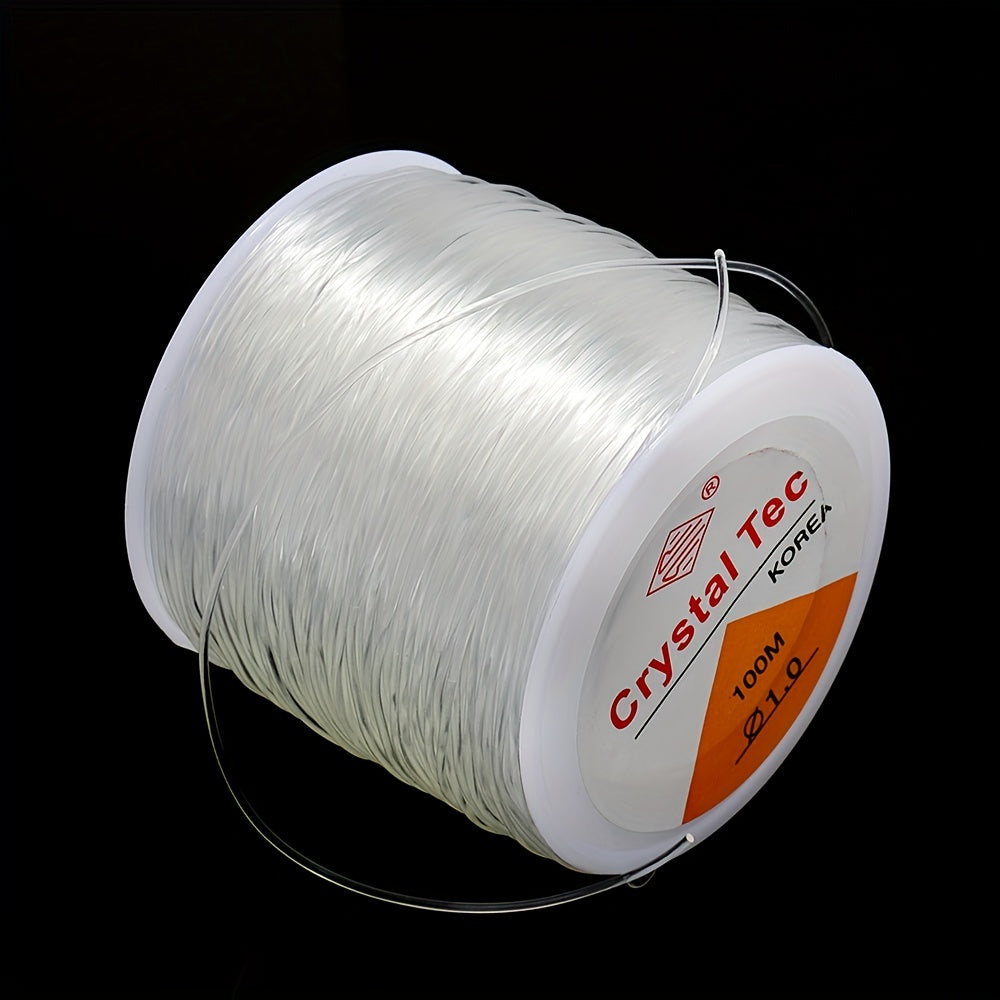 Plastic Crystal Beading Stretch Cord for Jewelry Making