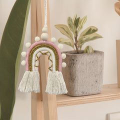 Nordic Style Rainbow Home Weaving Wall Decoration