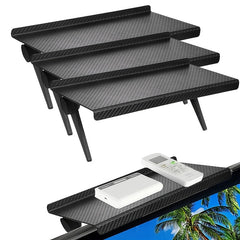 Adjustable TV Screen Top Shelf Monitor Storage Rack