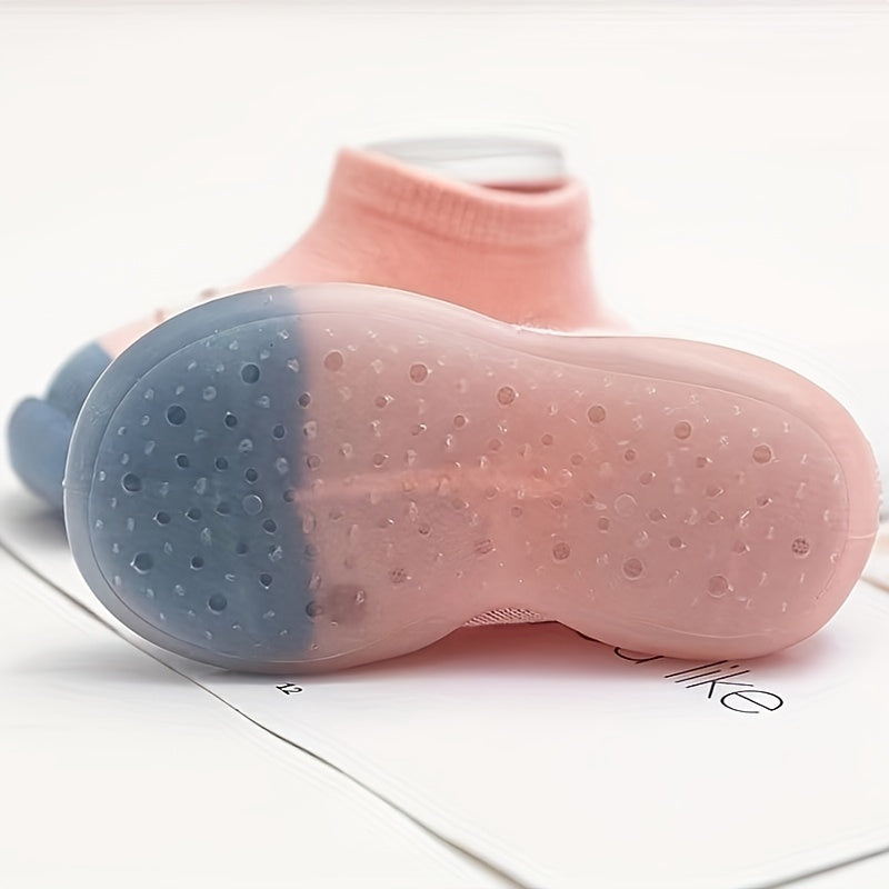 Cute Slip On Sock Shoes For Baby Girls