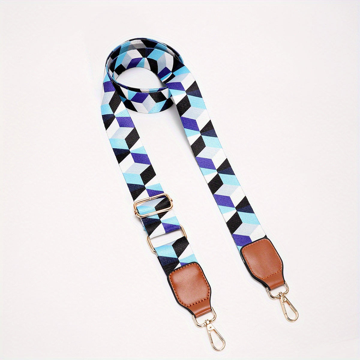 Geometric Pattern Bag Strap Lightweight Adjustable Accessories