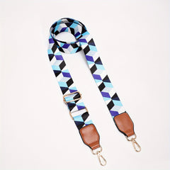 Geometric Pattern Bag Strap Lightweight Adjustable Accessories