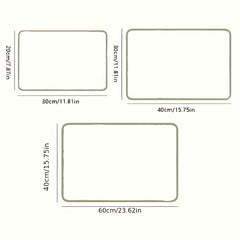 Dish Drying Pad Washstand Kitchen Drain Mat Quick Drying