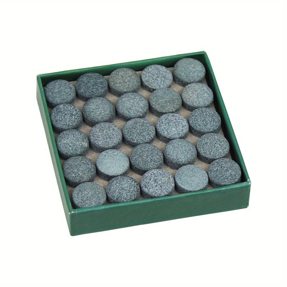 50PCS Pool Stick Tips Pool Cue Tips Replacement Billiards Accessories