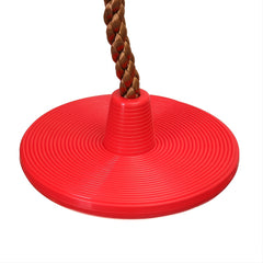 Outdoor Playground Set Accessories Climbing Rope Tree Swing With Disc Swing Seat