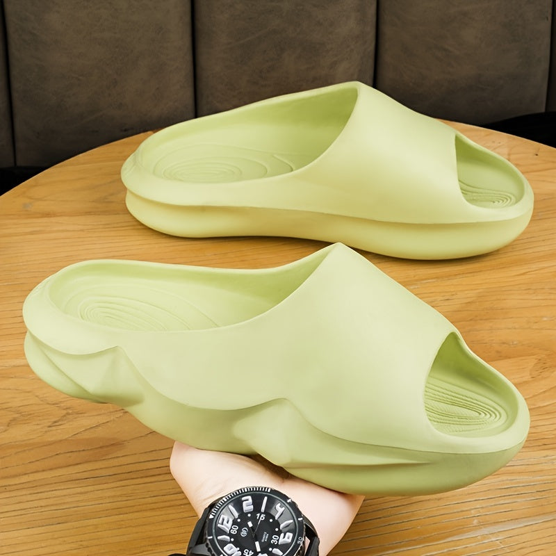 Men's Cloud Slides Slippers Lightweight Non slip Shoes For Indoor Outdoor