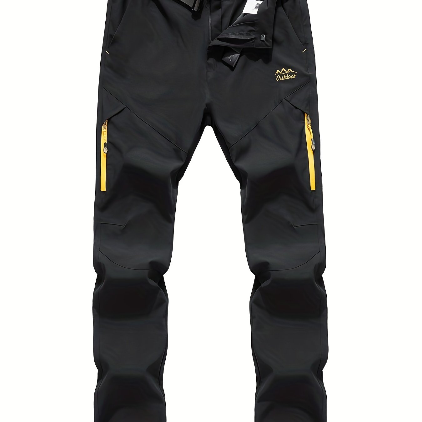 Men's Quick Dry Trousers Elastic Waist Active Pants